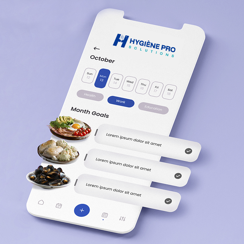 Application haccp de Traçabilité alimentaires