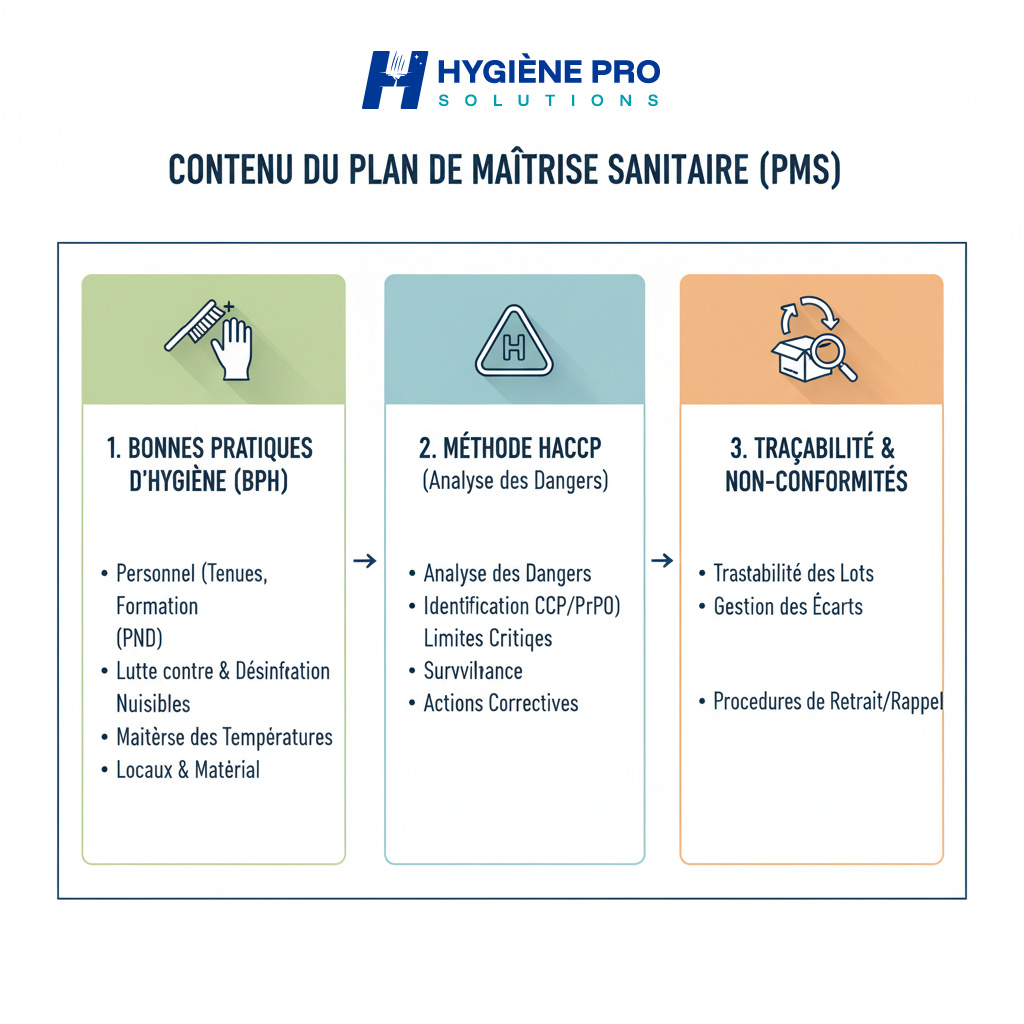 rédiger un plan de maîtrise sanitaire (PMS) - App haccp gratuite