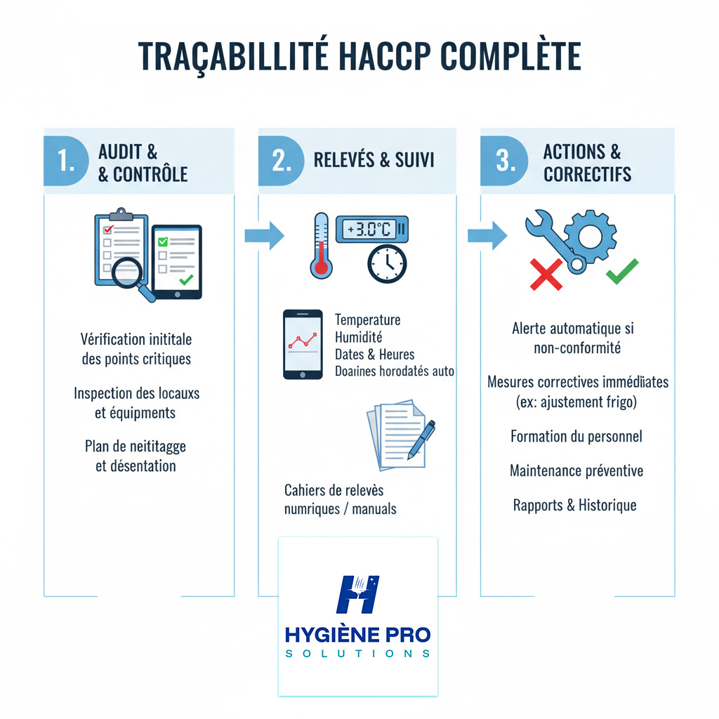 traçabilité haccp complète - App haccp gratuite